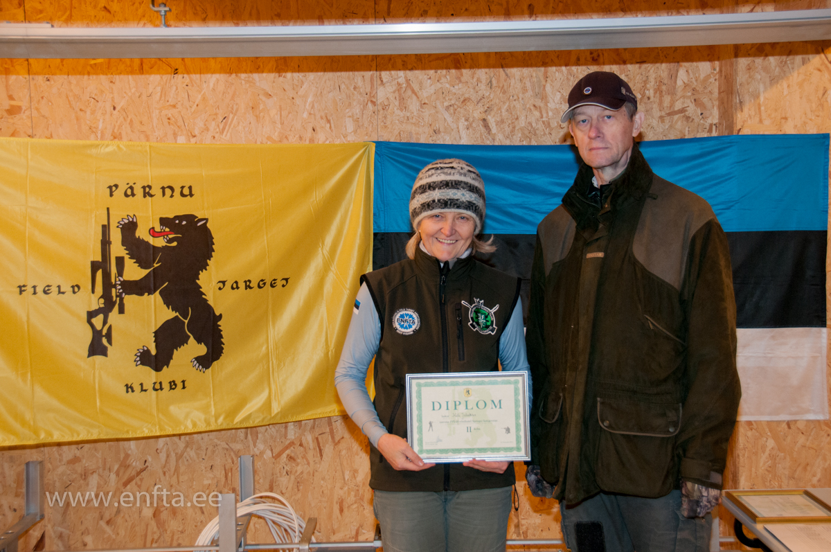 088 Category Springer second place Heli Jalakas 34 points out of 48